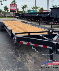 14EC-34-SIR AATC 34′ CARHAULER 2 CAR TRAILER 14,000 GVWR 7 TON SLIDE IN RAMPS