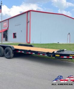 14EH-17+3MR BIG TEX 20′ EQUIPMENT TRAILER 15,400 GVWR MEGA RAMPS – I-Beam Frame