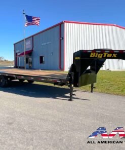 14GN-20+5MR BIG TEX 25′ GOOSENECK TRAILER 15,900 GVWR 8 TON MEGA RAMPS (CAN BE DERATED TO NON CDL)