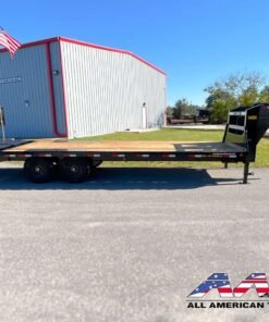 Alternative view of 14GN-20+5MR BIG TEX 25′ GOOSENECK TRAILER 15,900 GVWR 8 TON MEGA RAMPS (CAN BE DERATED TO NON CDL)