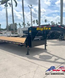 14GN-25+5MR BIG TEX 30′ GOOSENECK TRAILER 15,900 GVWR 8 TON MEGA RAMPS (CAN BE DERATED TO NON CDL)