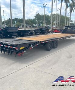 Alternative view of 14GN-25+5MR BIG TEX 30′ GOOSENECK TRAILER 15,900 GVWR 8 TON MEGA RAMPS (CAN BE DERATED TO NON CDL)