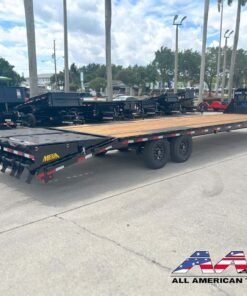 Alternative view of 14GN-28+5MR BIG TEX 33′ GOOSENECK TRAILER 15,900 GVWR 8 TON MEGA RAMPS (CAN BE DERATED TO NON CDL)