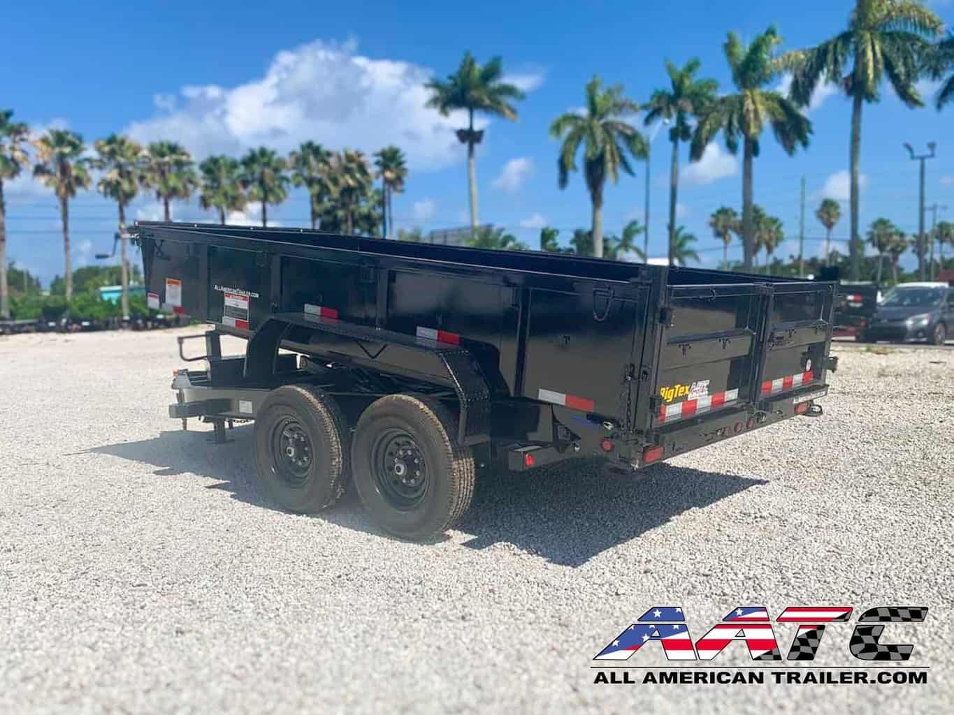 14LP-12 BIG TEX 12′ DUMP TRAILER 7 TON 14,000 GVWR 7X12 - Image 2