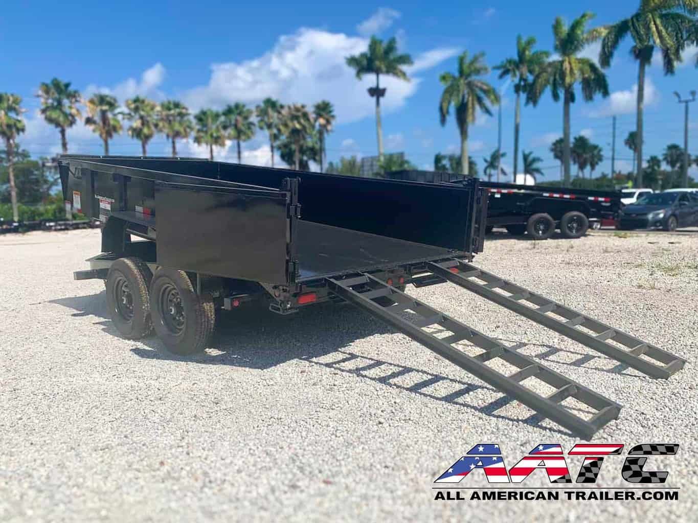 14LP-12 BIG TEX 12′ DUMP TRAILER 7 TON 14,000 GVWR 7X12 - Image 3