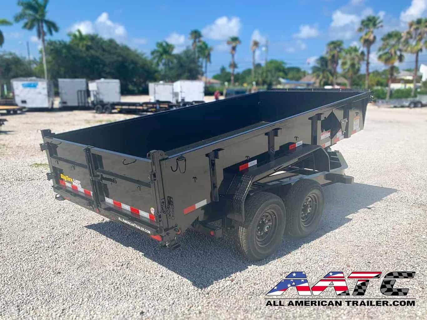 14LP-12 BIG TEX 12′ DUMP TRAILER 7 TON 14,000 GVWR 7X12 - Image 4