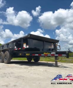 Alternative view of 14LP-14 BIG TEX 14′ DUMP TRAILER 7 TON 14,000 GVWR 7X14