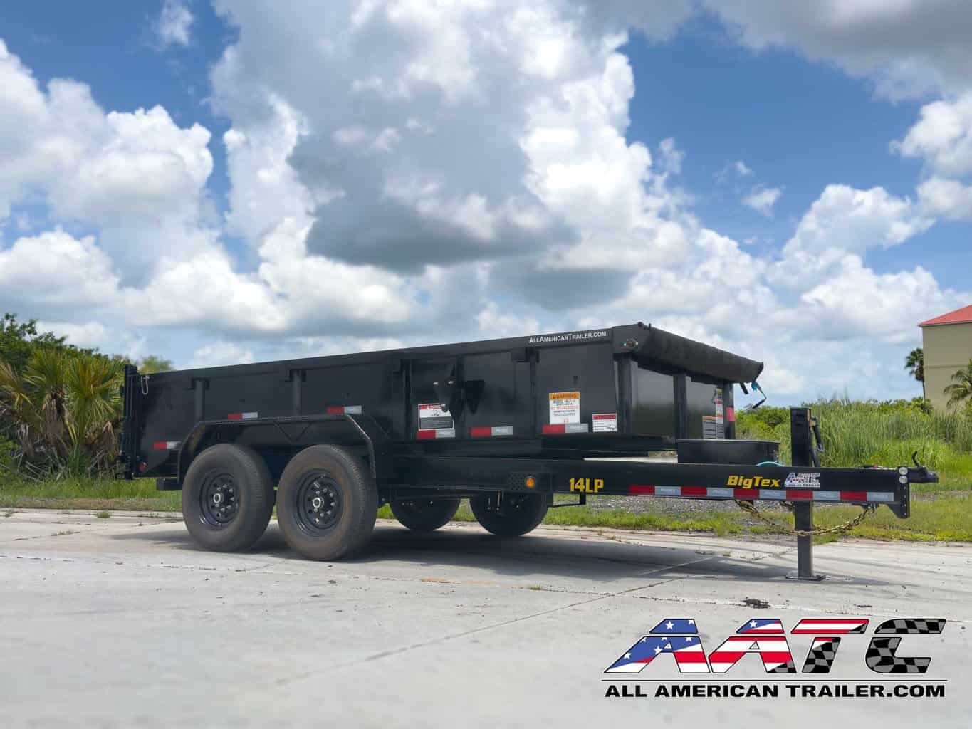 14LP-14 BIG TEX 14′ DUMP TRAILER 7 TON 14,000 GVWR 7X14 - Image 3