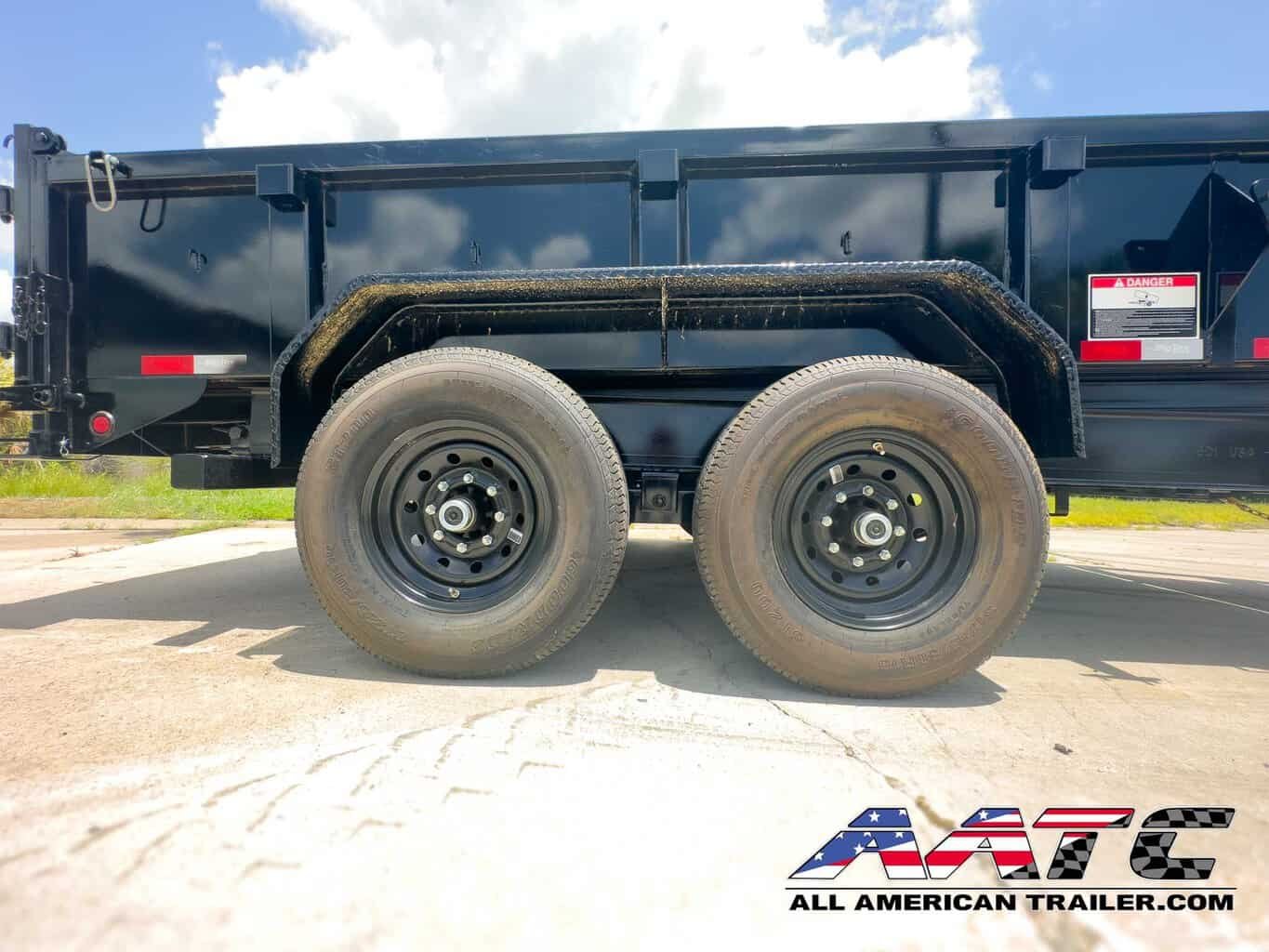 14LP-14 BIG TEX 14′ DUMP TRAILER 7 TON 14,000 GVWR 7X14 - Image 4
