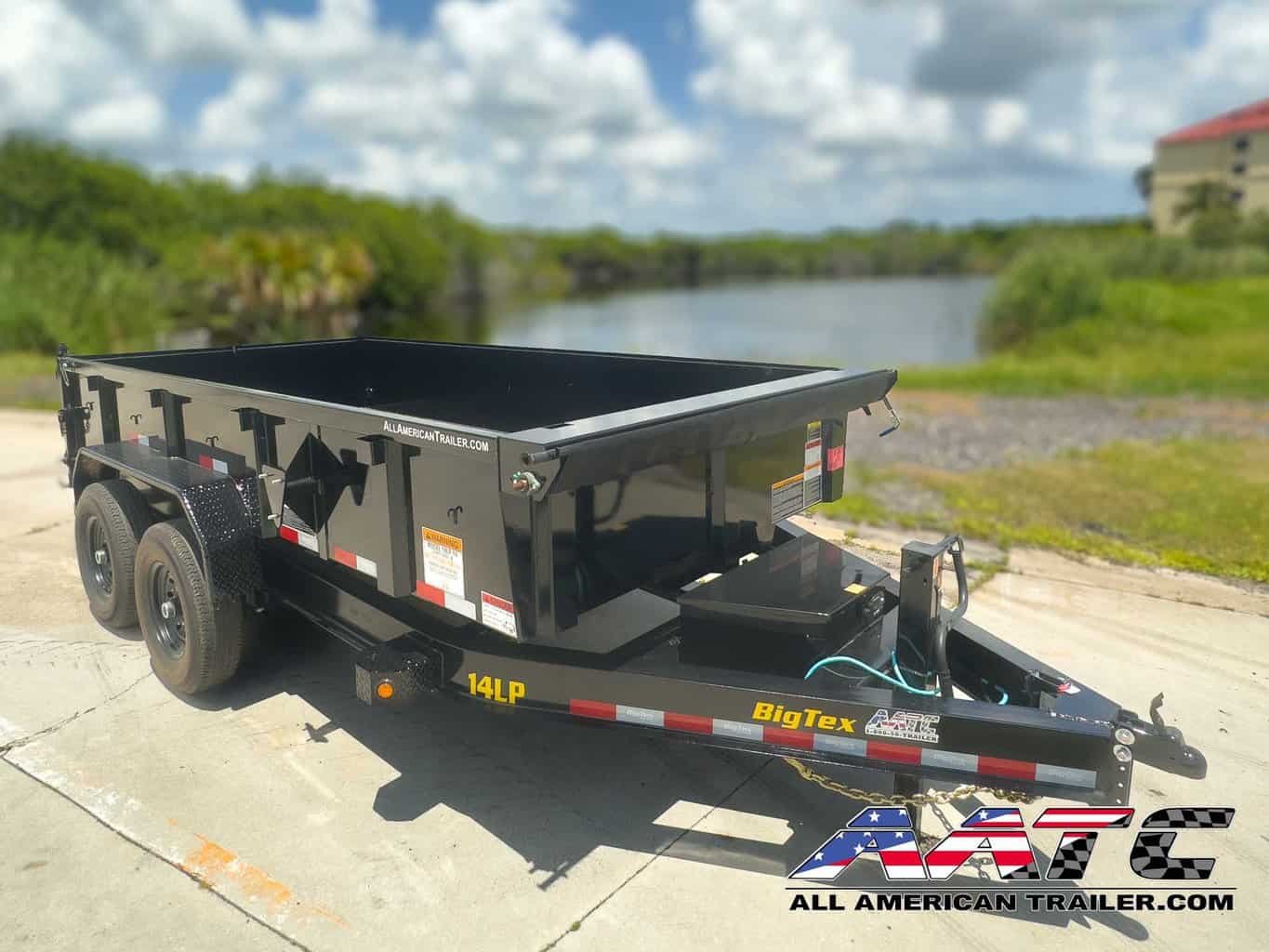 14LP-14 BIG TEX 14′ DUMP TRAILER 7 TON 14,000 GVWR 7X14 - Image 5
