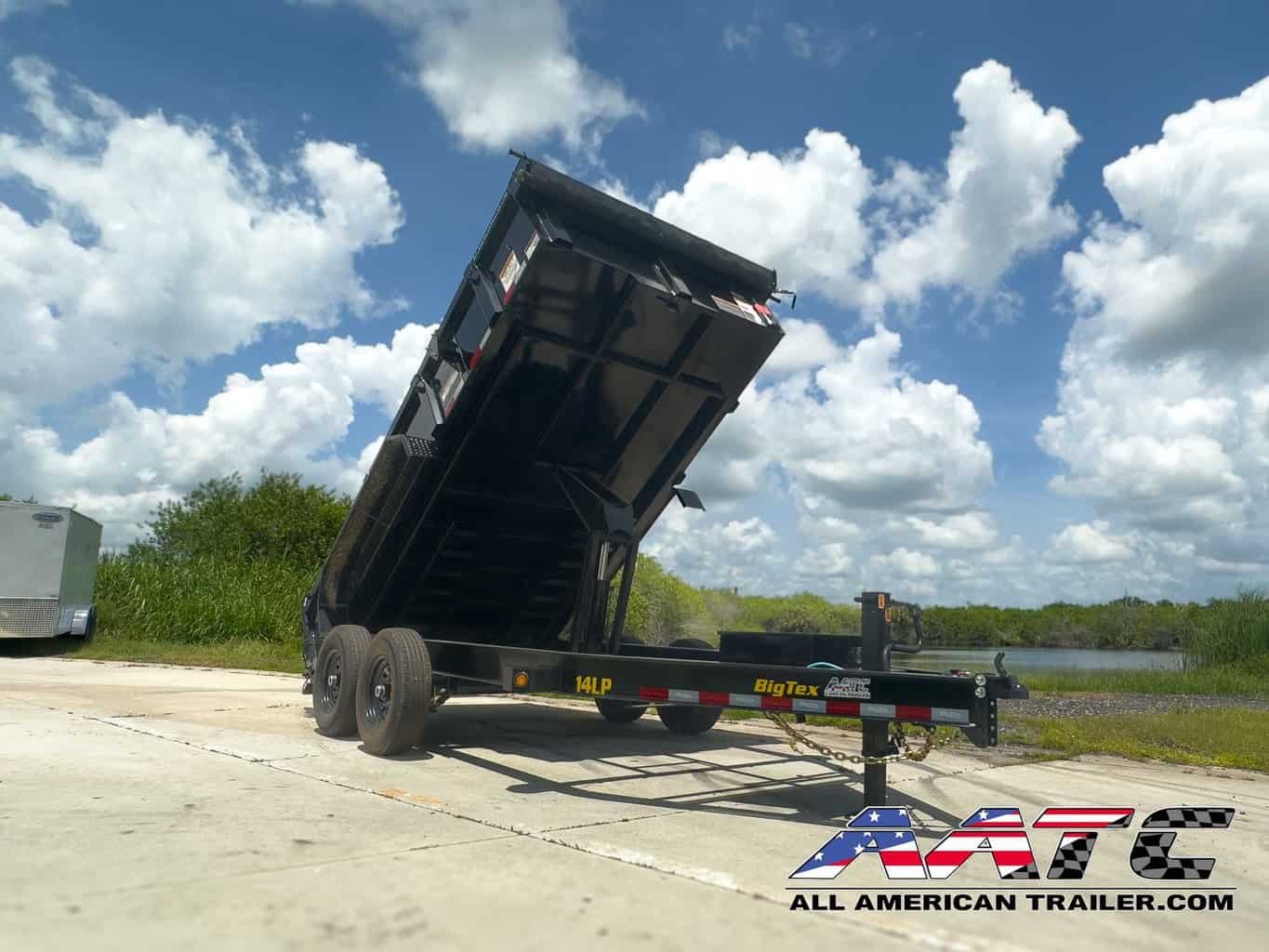 14LP-14 BIG TEX 14′ DUMP TRAILER 7 TON 14,000 GVWR 7X14 - Image 9