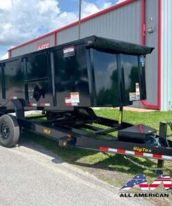 Alternative view of 14LP-16-P4 BIG TEX 16′ DUMP TRAILER 4′ SIDE 7 TON 14,000 GVWR 7X16