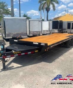 14OA-17+3 BIG TEX 20′ DECKOVER EQUIPMENT TRAILER 7 TON 14,000 GVWR