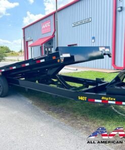Alternative view of 14OT-22 BIG TEX FULL 22′ DECKOVER POWER TILT TRAILER 7 TON 14,000 GVWR