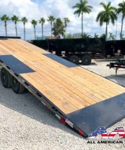 14OT-26 BIG TEX FULL 26′ DECKOVER POWER TILT TRAILER 7 TON 14,000 GVWR