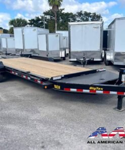 16EH-19+3MR BIG TEX 22′ EQUIPMENT TRAILER 17,500 GVWR MEGA RAMPS