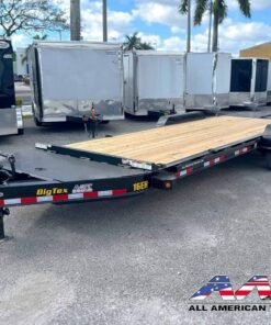 Alternative view of 16EH-19+3MR BIG TEX 22′ EQUIPMENT TRAILER 17,500 GVWR MEGA RAMPS