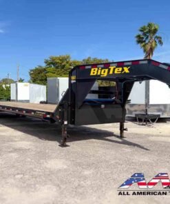 16GN-35+5MR BIG TEX 40′ GOOSENECK 17,500 GVWR 9 TON MEGA RAMPS (CAN BE DERATED TO NON CDL)