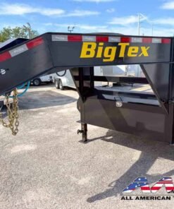 Alternative view of 16GN-35+5MR BIG TEX 40′ GOOSENECK 17,500 GVWR 9 TON MEGA RAMPS (CAN BE DERATED TO NON CDL)