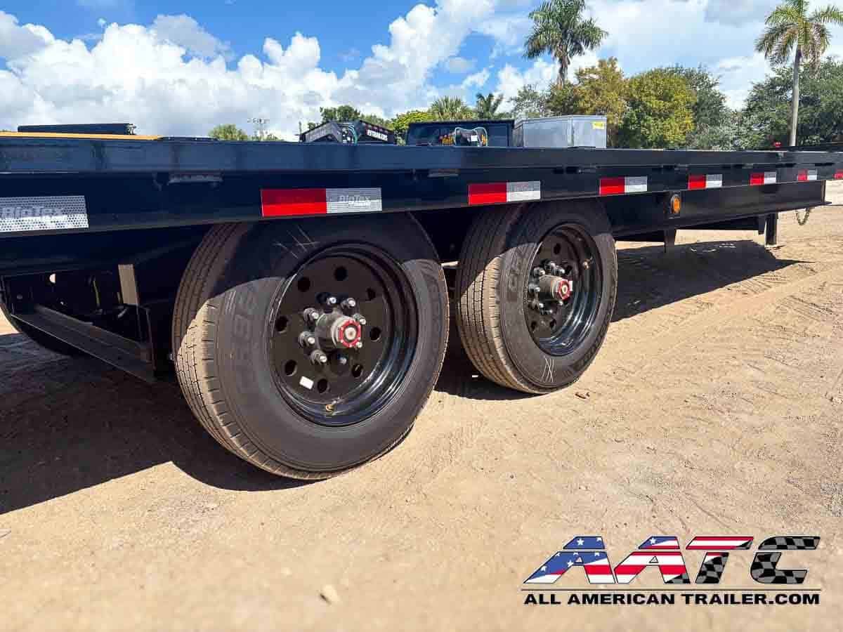 16OT-24 BIG TEX FULL 24′ DECKOVER POWER TILT TRAILER 8 TON 17,600 GVWR - Image 3