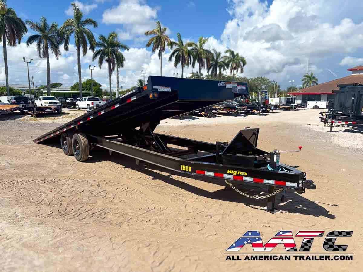 16OT-24 BIG TEX FULL 24′ DECKOVER POWER TILT TRAILER 8 TON 17,600 GVWR - Image 4