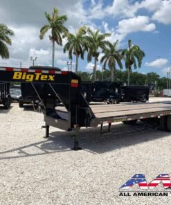22GN-20+5MR BIG TEX 25′ GOOSENECK TRAILER 23,900 GVWR 12 TON MEGA RAMPS
