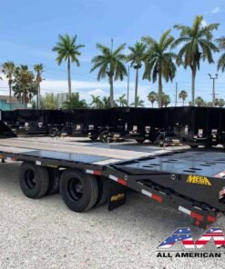 Alternative view of 22GN-20+5MR BIG TEX 25′ GOOSENECK TRAILER 23,900 GVWR 12 TON MEGA RAMPS