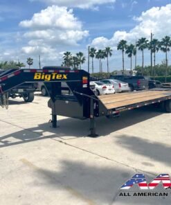 Alternative view of 22GN-25+5MR BIG TEX 30′ GOOSENECK TRAILER 23,900 GVWR 12 TON MEGA RAMPS