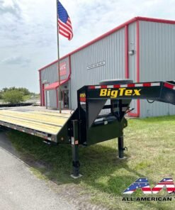 22GN-30+5MR BIG TEX 35′ GOOSENECK TRAILER 23,900 GVWR 12 TON MEGA RAMPS