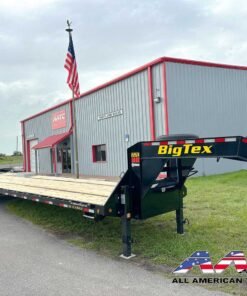 22GN-35+5MR BIG TEX 40′ GOOSENECK TRAILER 23,900 GVWR 12 TON MEGA RAMPS