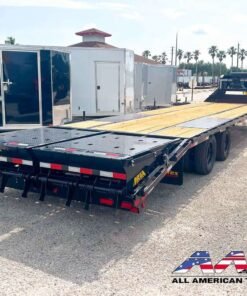 Alternative view of 25GN-25+5MR BIG TEX 30′ GOOSENECK TRAILER 25,900 GVWR 13 TON MEGA RAMPS