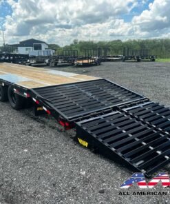 Alternative view of 25GN-30+5MR BIG TEX 35′ GOOSENECK TRAILER 25,900 GVWR 13 TON MEGA RAMPS
