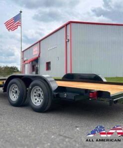Alternative view of 60EC-16 BIG TEX 16′ ECONOMY CAR HAULER 7×16