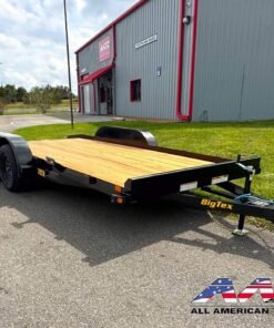 70CH-16 BIG TEX 16′ CAR HAULER WITH DOVETAIL 70CH-16