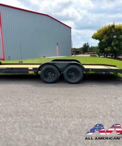 Alternative view of 70CH-18 BIG TEX 18′ CAR HAULER WITH DOVETAIL 70CH-18