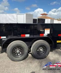 Alternative view of 90SR-10 BIG TEX 10′ TANDEM AXLE DUMP TRAILER 5 TON 9,990 GVWR 6X10 NO RAMPS