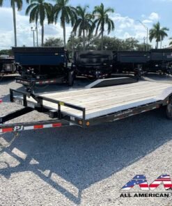 B5-202-SIR PJ 20′ EQUIPMENT TRAILER 5 TON 10,000 GVWR FULL WIDTH DECK 8.5X20 DRIVE OVER FENDERS