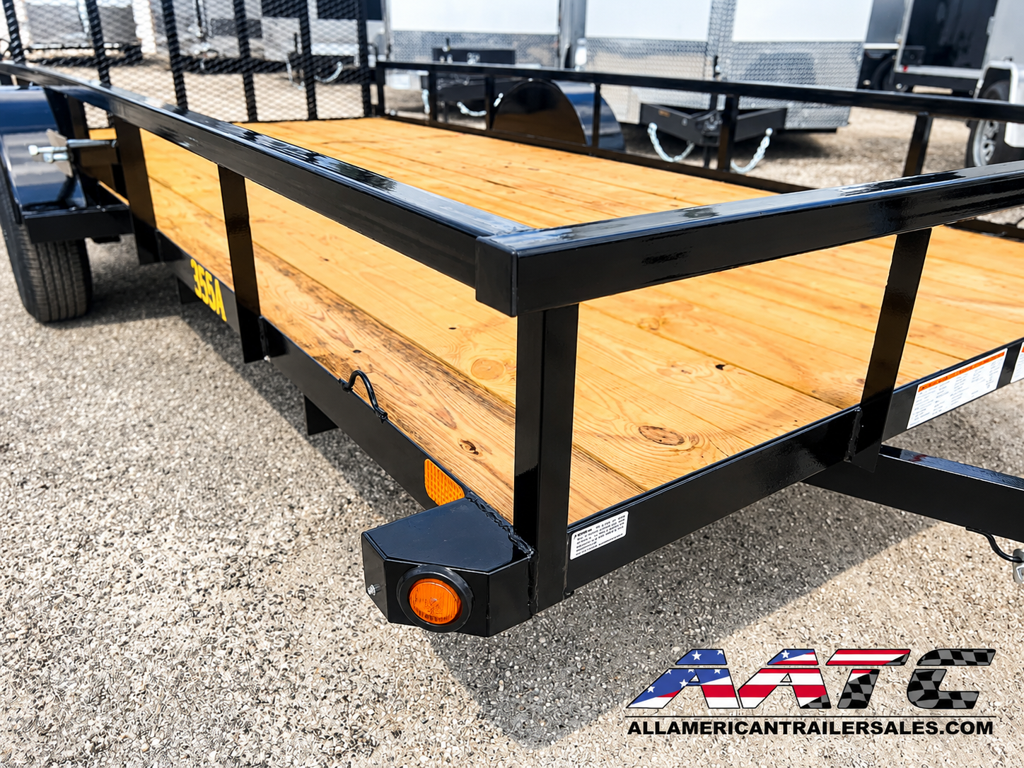 35SA-14 BIG TEX 6.5X14 SINGLE AXLE UTILITY TRAILER WITH RAMP GATE - Image 5
