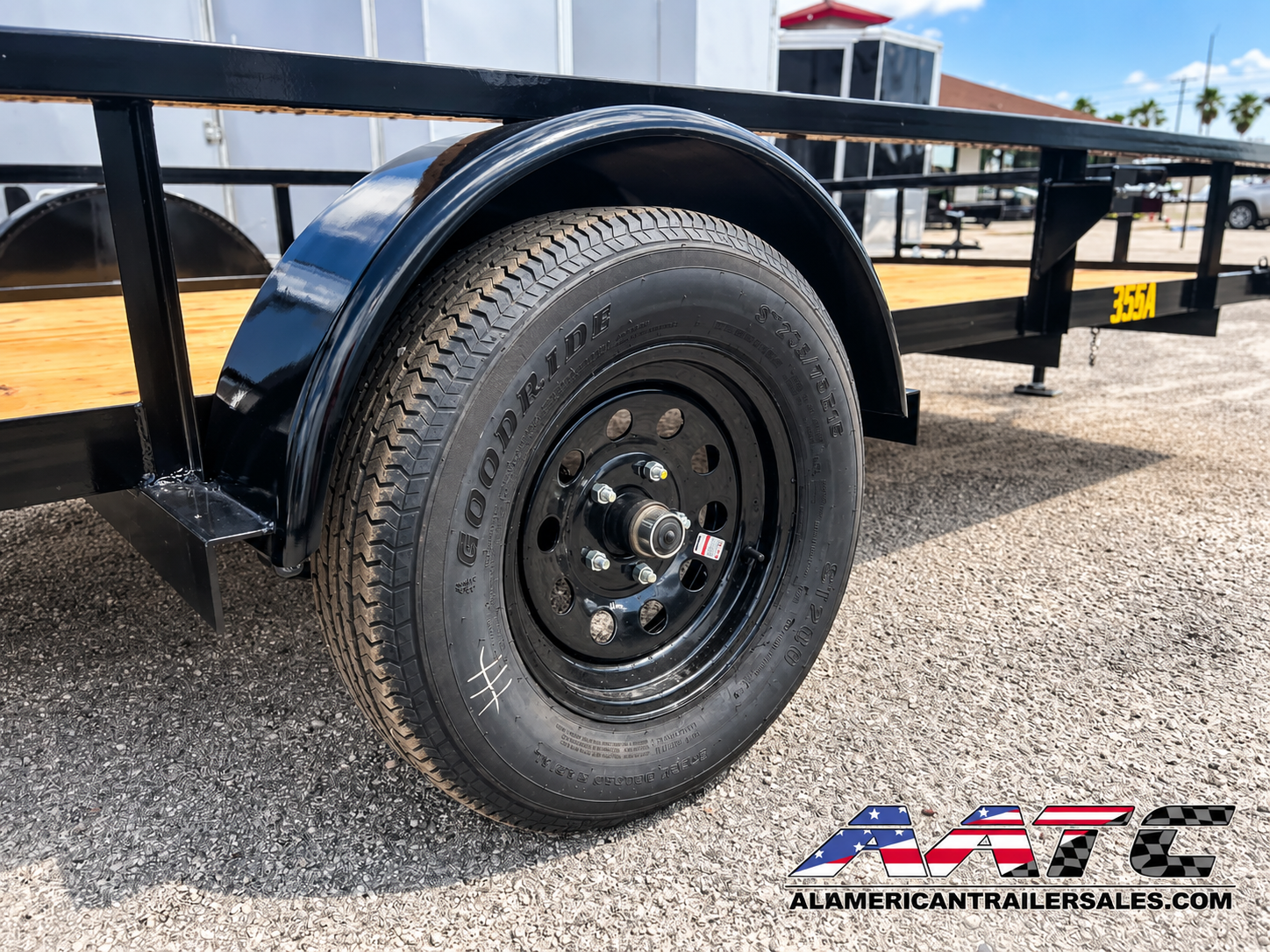 35SA-14 BIG TEX 6.5X14 SINGLE AXLE UTILITY TRAILER WITH RAMP GATE - Image 6