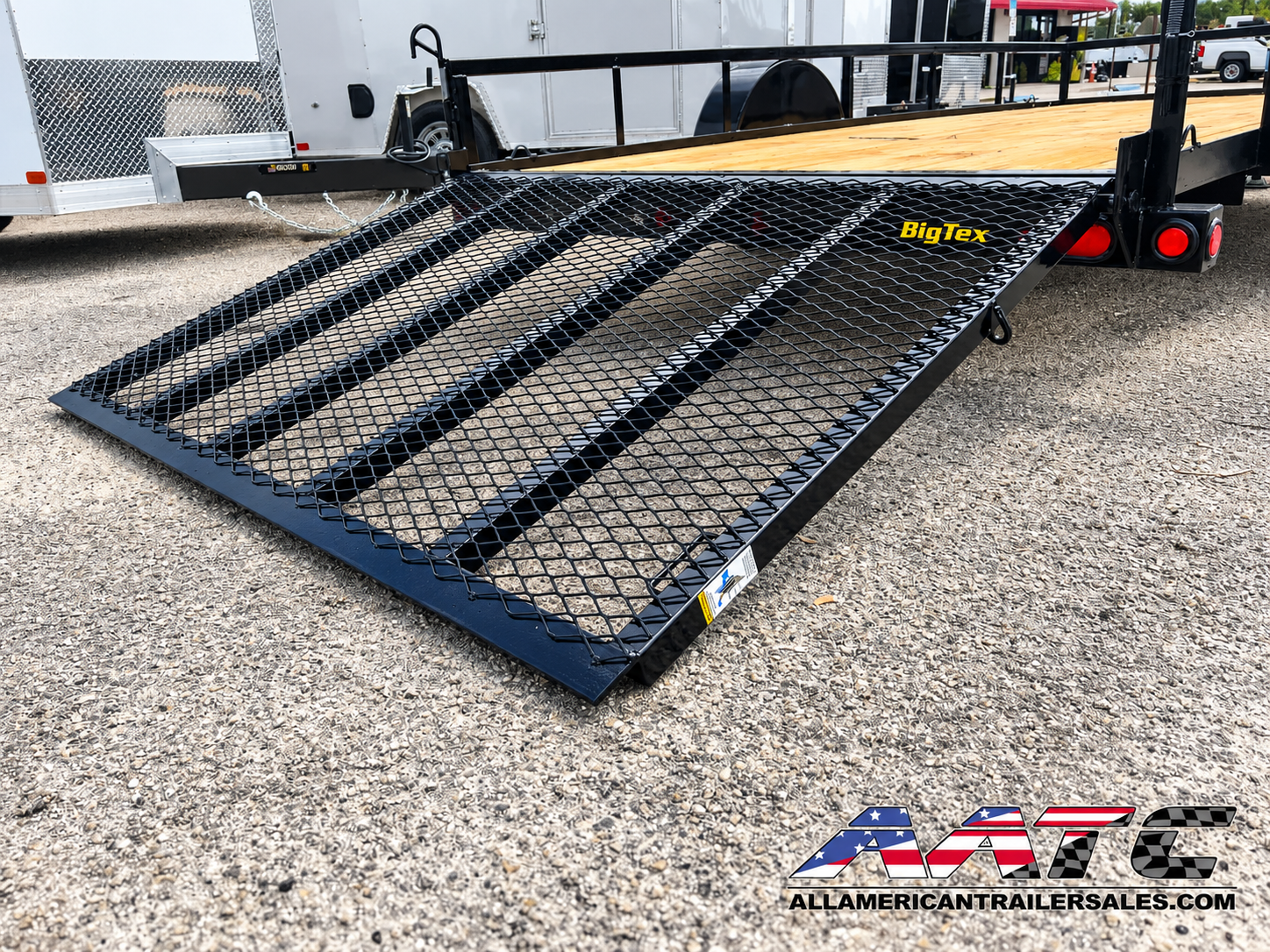 35SA-14 BIG TEX 6.5X14 SINGLE AXLE UTILITY TRAILER WITH RAMP GATE - Image 10