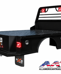 8’6″ NXG SKIRTED TRUCK BED – FITS LONG BED – DUALLY – W/ 42″ RAILS, 58 CA – 8’6″/97/58/42 – XSB MODEL