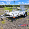 U80X12RW-2.0-ALUM ALCOM Aluminum 6.5×12 Single Axle Utility Trailer – Alum Deck