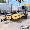 30SA-10 BIG TEX 5X10 SINGLE AXLE UTILITY TRAILER WITH RAMP GATE