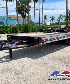 20XPT-21+6 EAGER BEAVER 20 TON DECKOVER HEAVY EQUIPMENT TRAILER 21+6