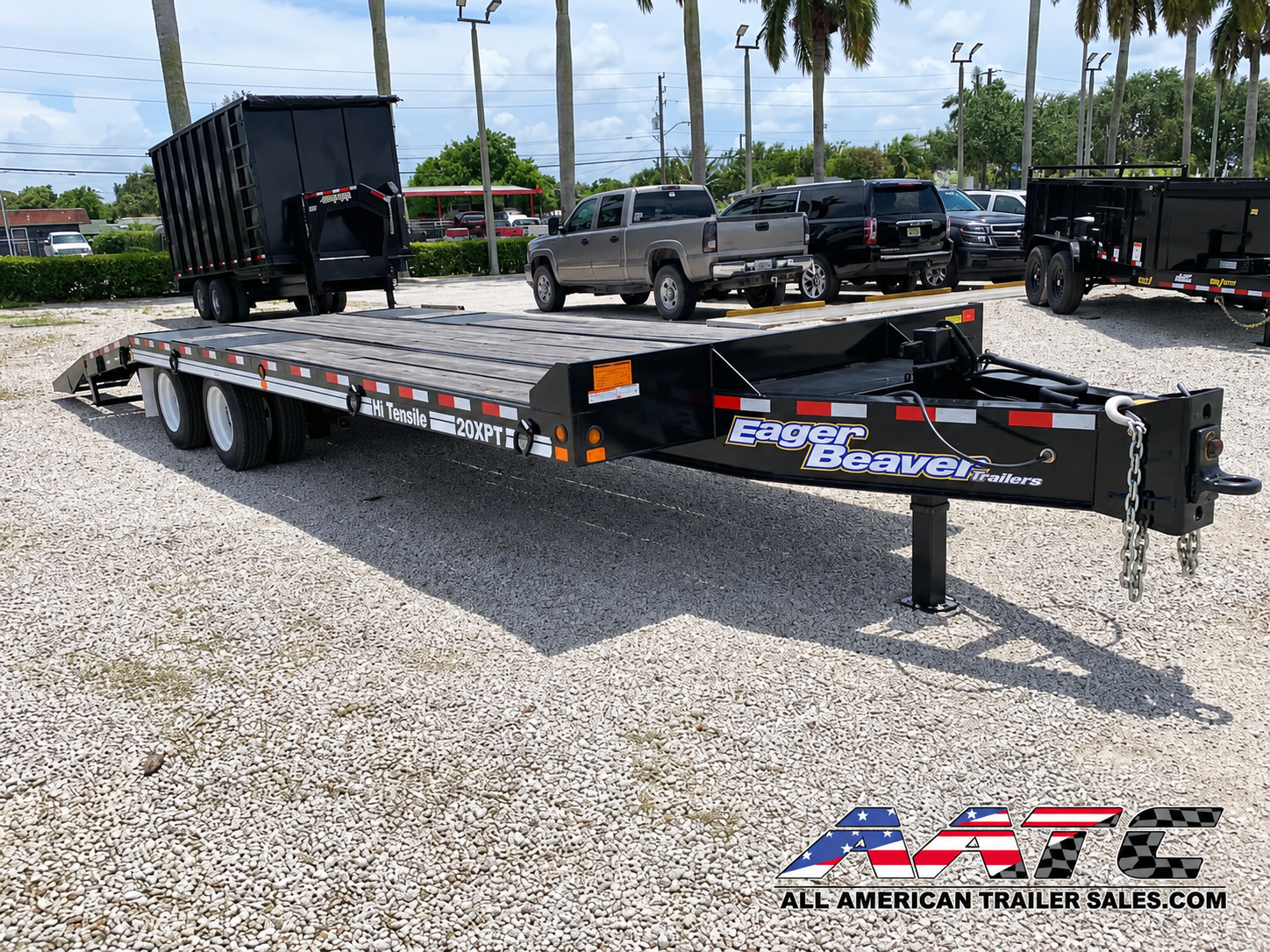 20XPT-21+6 EAGER BEAVER 20 TON DECKOVER HEAVY EQUIPMENT TRAILER 21+6 - Image 2