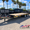 12SSA-19+6 EAGER BEAVER 12 TON DECKOVER HEAVY EQUIPMENT TRAILER 19+6