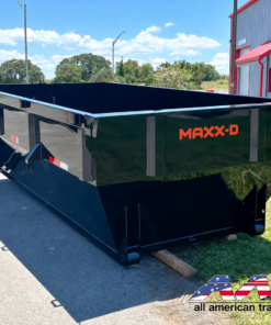 Alternative view of ROXB-14-P4 – ROLL OFF BIN ONLY – 7×14 w/ 4′ High Sides – 13 Yard Maxx-D