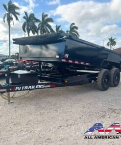 D7-142-SIR PJ 14′ DUMP TRAILER 7X14