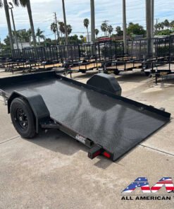 DSA-12 DIAMOND C 12′ SINGLE AXLE TILT TRAILER 7,000 GVWR 6.5X12
