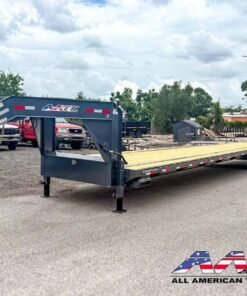 GN16-40-SIR AATC 40′ GOOSENECK 17,500 GVWR 9 TON STRAIGHT DECK
